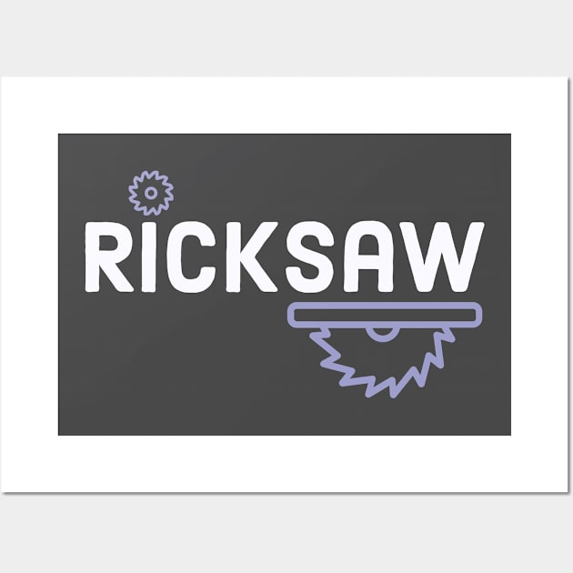 Ricksaw Logo (New!) Wall Art by Midwest Nice